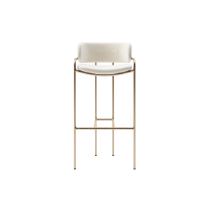 Silla de barra Elho Marfil