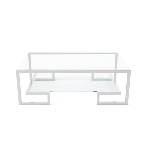 Mesa de centro Two Levels Plata